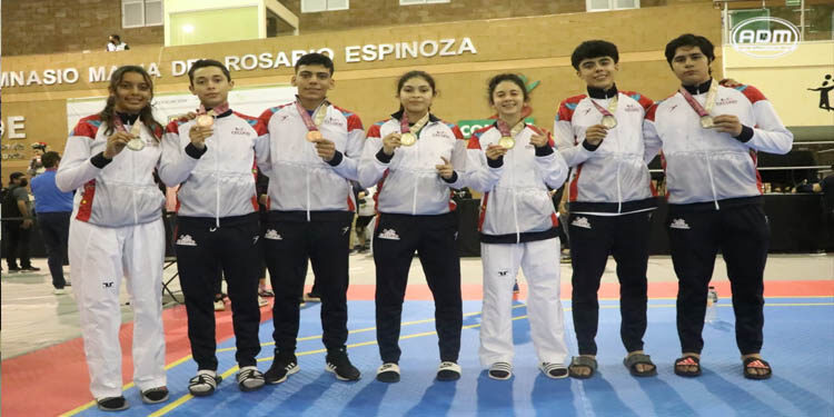 Continúa taekwondo con la cosecha de medallas en los Nacionales Conade 2022
