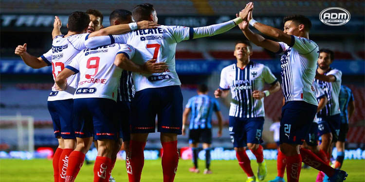 Rayados golea al Querétaro y son líderes del Apertura 2022