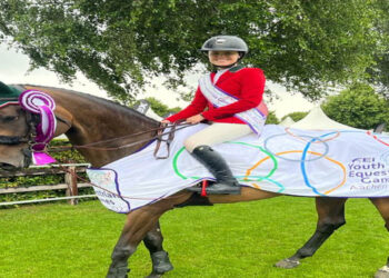 ¡Histórico! Xaviera Maurer logra oro en los Juegos Ecuestres de la Juventud