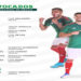 México anuncia a los convocados para enfrentar a Paraguay