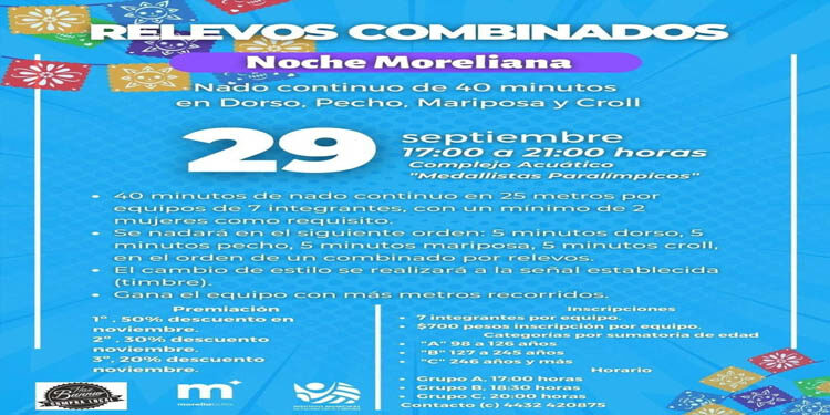 Todo listo para la “Noche Moreliana de Relevos” en INDECO