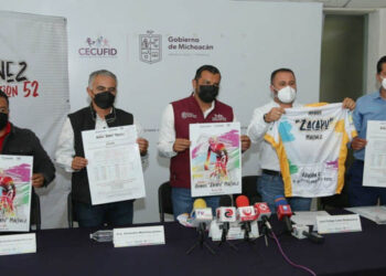 Presentan la edición 52 de la Carrera Ciclista Amando “Zacapu” Martínez