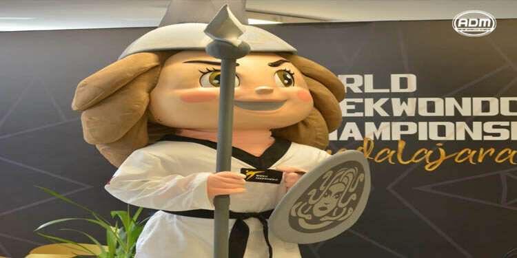 Presentan mascota del Mundial de Taekwondo Guadalajara 2022