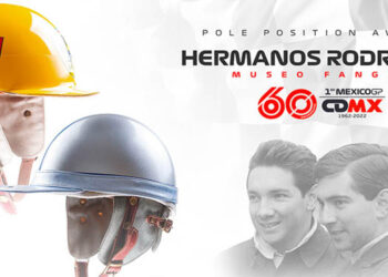 El ganador de la pole position del México GP recibirá cascos de los Hermanos Rodríguez