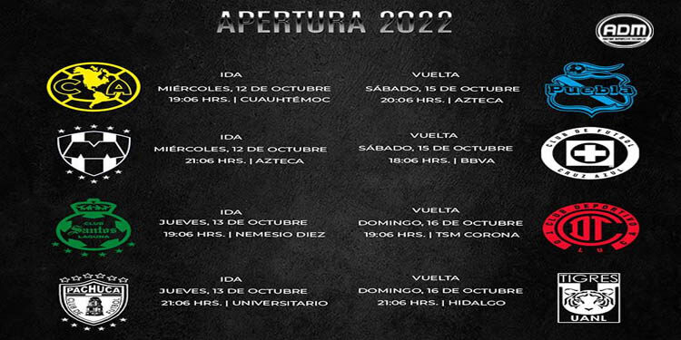 Definidos los días y horarios de los Cuartos de Final