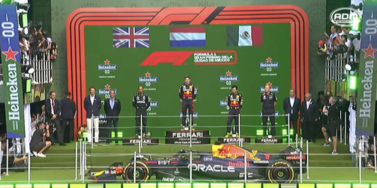 Red Bull hace el 1-3 en el Gran Premio de la Ciudad de México