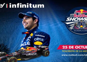 ‘Checo’ Pérez correrá en las calles de su natal Guadalajara en el Red Bull Show Run 2022