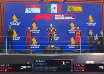 Sergio Pérez logra una victoria magistral en Singapur