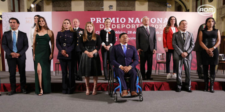 AMLO entrega el Premio Nacional de Deportes 2022