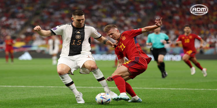 Alemania rescata el empate ante España y se mantiene con vida en el Grupo E