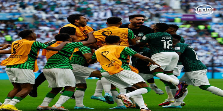 Arabia Saudita da la sorpresa en Qatar 2022