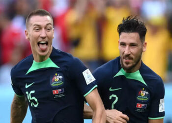 Australia venció a Túnez y sueña con avanzar a octavos de final