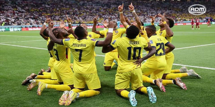 Ecuador le arruina la fiesta a Qatar