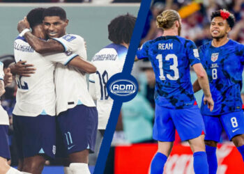 Inglaterra y Estados Unidos avanzan a los Octavos de Final