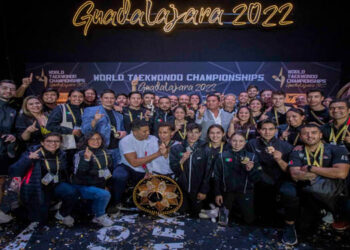 ¡Histórico! México se proclama campeón del Mundial de Taekwondo Guadalajara 2022