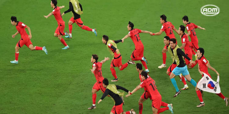De forma agónica, Corea vence a Portugal y se clasifica a los Octavos de Final