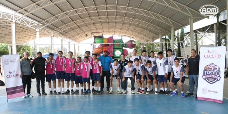 Dominan Pátzcuaro y Uruapan etapas Regionales de voleibol del primer Torneo de la Esperanza Michoacán 2022