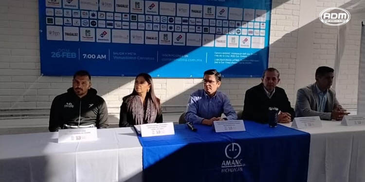 AMANC Michoacán invita a participar en la 13 edición de la Carrera Atlética “Corre con Alma”