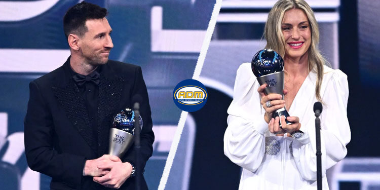 Lionel Messi y Alexia Putellas ganan el Premio The Best 2022