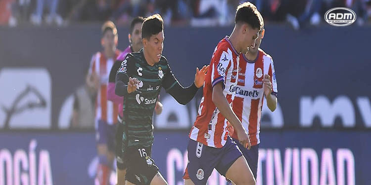 Atlético de San Luis y Santos dividen puntos