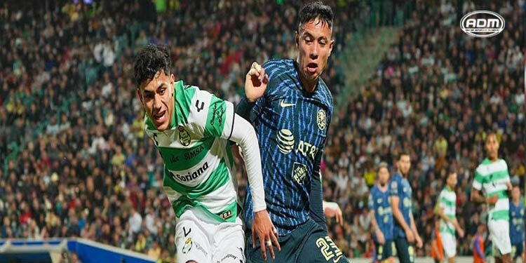 Vibrante empate entre Santos y América