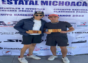 Atletas morelianos campeones absolutos del 2° Torneo Estatal de Pádel Michoacán 2023