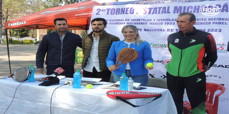 Morelia será sede del 2do Torneo Estatal de Pádel 2023