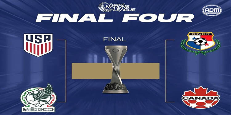 Definidas las Semifinales de la Liga de Naciones de la Concacaf