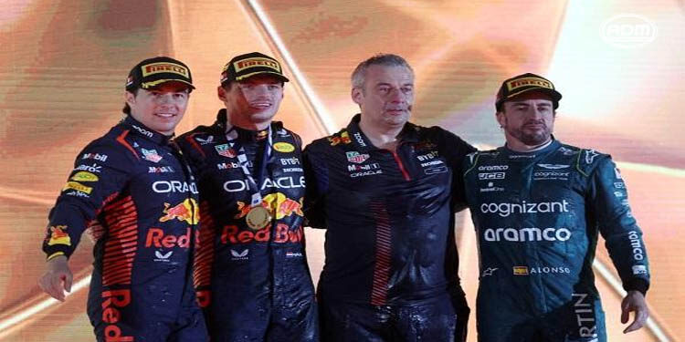 Red Bull hace en Bahréin el primer 1-2 de la Temporada