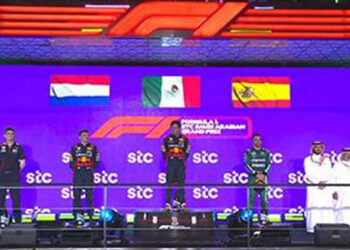 Sergio Pérez gana el GP de Arabia Saudita