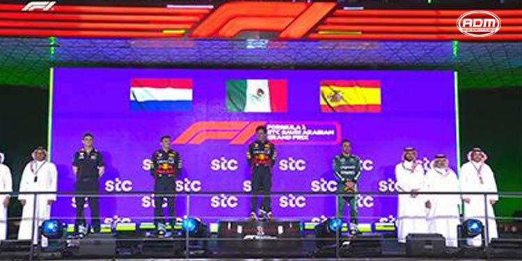 Sergio Pérez gana el GP de Arabia Saudita