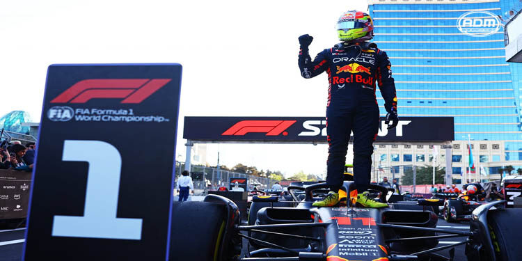 ‘Checo’ Pérez gana la carrera Sprint del GP de Azerbaiyán