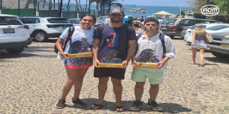 Regresa equipo IMCUFIDE con dos oros y una plata del Festival de Aguas Abiertas Manzanillo 2023