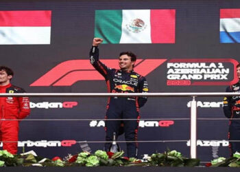 Sergio Pérez domina y gana el Gran Premio de Azerbaiyán