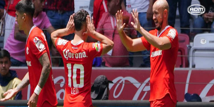 Toluca vence al Necaxa y se queda con el último boleto directo a los Cuartos de Final