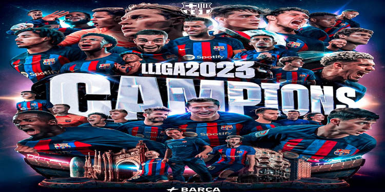 Barcelona es Campeón de LaLiga