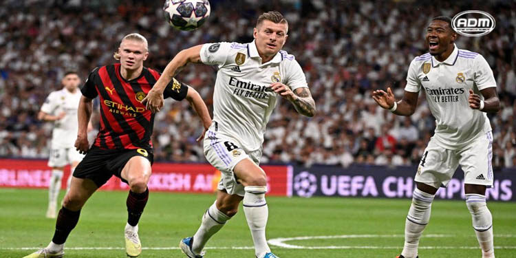 Intenso empate entre el Madrid y el City, en la ida de las Semifinales de la Champions League