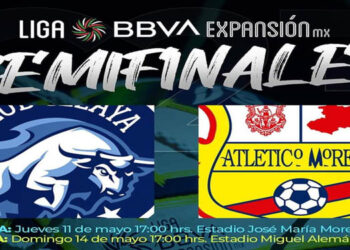 Jueves y Domingo, Atlético Morelia enfrentará al Celaya en Semifinales