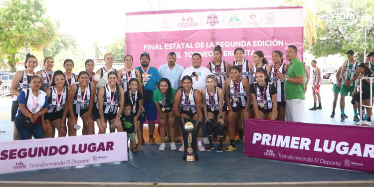 Culminan con éxito finales de básquetbol del Torneo K’eri Ireta 2023