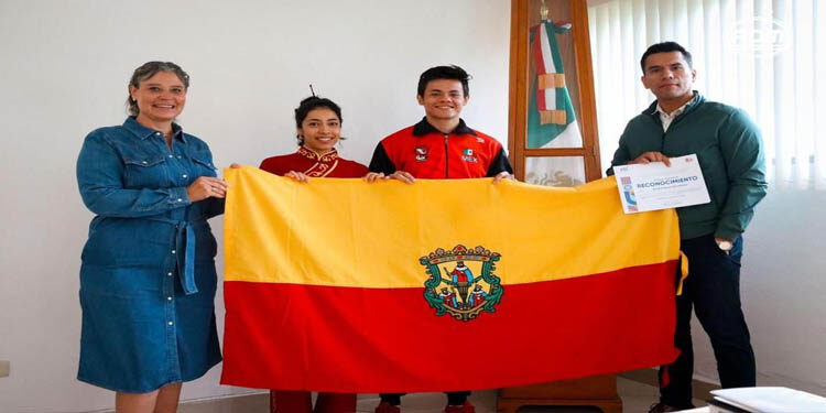 Abanderan a Artemarcialistas que representarán a Morelia en el Campeonato Panamericano de Kung Fu de Markham 2023