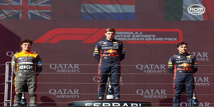 Red Bull hace el 1-3 en el Hungaroriing