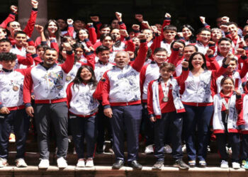 Reconoce Bedolla a medallistas michoacanos de los Nacionales Conade 2023