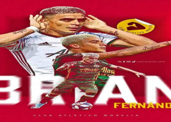 OFICIAL | Brian Fernández es nuevo delantero del Atlético Morelia