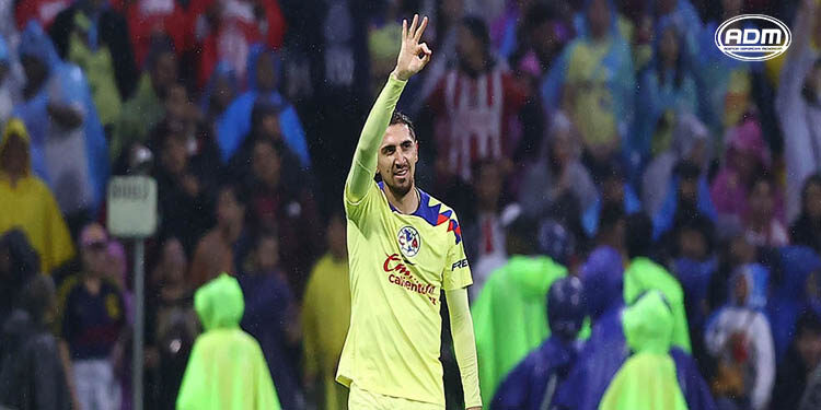 De la mano de Diego Valdés, América golea a las Chivas en el Azteca