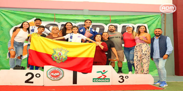 La moreliana Lucia Armendáriz gana medalla de oro en el Campeonato Nacional de Jiu Jitsu Brasileño