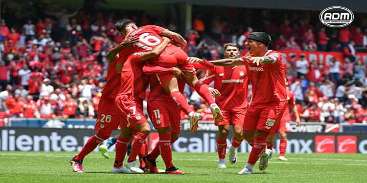 Manita del Toluca al Pachuca en el Nemesio Diez