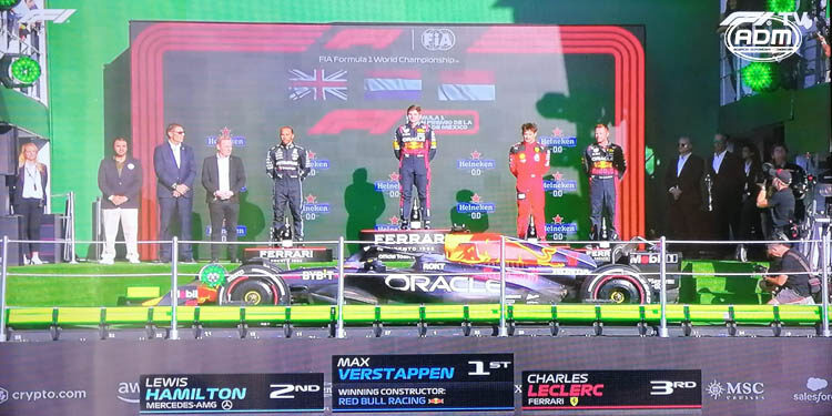 Max Verstappen gana por quinta ocasión el GP de México