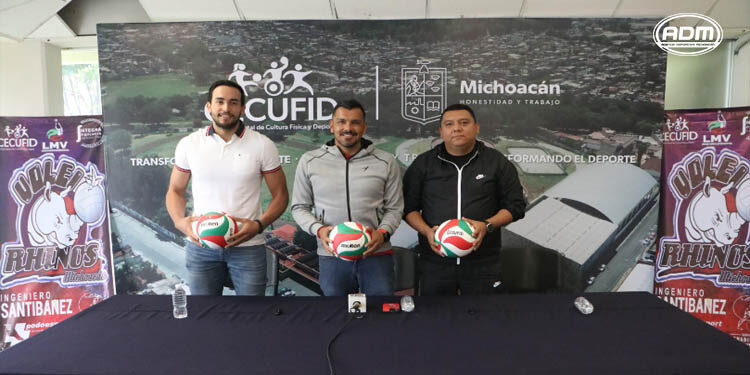 Listo el equipo de voleibol Rhinos para la temporada 2023-2024
