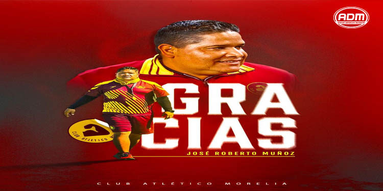 José Muñoz Rodríguez deja la dirección técnica del Atlético Morelia