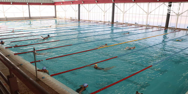 En marcha, curso anual de natación de la Cecufid